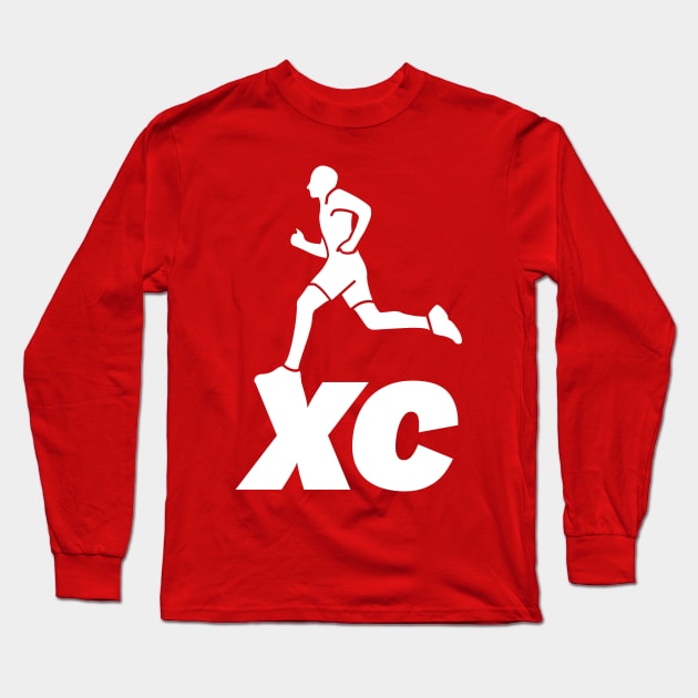 XC Runner (Cross Country) Long Sleeve T-Shirt by terrybain